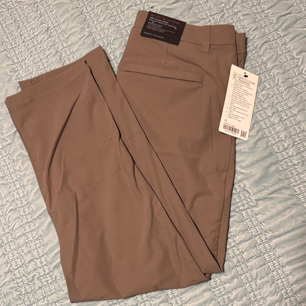 LULULEMON Men's ABC PANT 33 x 30
